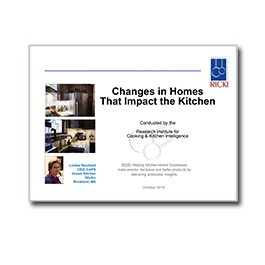 Changes in Homes that Impact the Kitchen