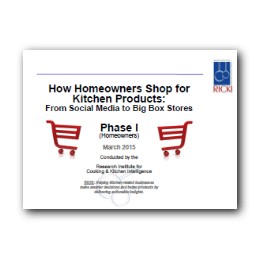 How Homeowners Shop for Kitchen Products - Phase 1